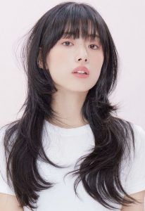 Jellyfish Haircut With Bangs, Kawaii Hairstyles, Hair Stylies, Haircuts For Long Hair, Dye My Hair, Cut My Hair, Hair Inspo Color