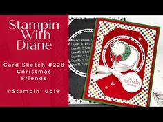 stampin'with diane christmas card kit