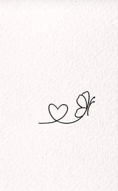 two hearts on a white background with the word love written in black ink