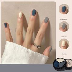 Nail Gifts, Permanent Nail Polish, Fine Nails, Nail Making, Cream Nail, Minimal Nails Art, Hello Nails, Subtle Nails, Nails Easy