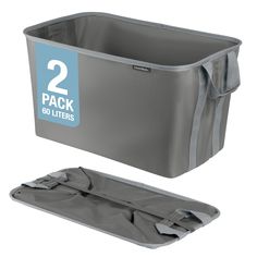 PRICES MAY VARY. Collapsible Laundry Baskets 2 Pack: This folding laundry basket set is your versatile solution for effortlessly managing clean and dirty clothes. Use one for toting dirty laundry and the other for neatly organizing your freshly folded clothes Reinforced Steel Rim and Wooden Base: Engineered with SnapHinge technology, this fabric laundry basket features a solid board base and a durable rim for a lightweight and sturdy structure that snaps open for use or folds flat for storage Fo Folding Laundry Basket, Folded Clothes, Laundry Cart, Collapsible Laundry Basket, Folding Laundry, Clothes Hamper, Laundry Baskets, Basket Set, Laundry Supplies