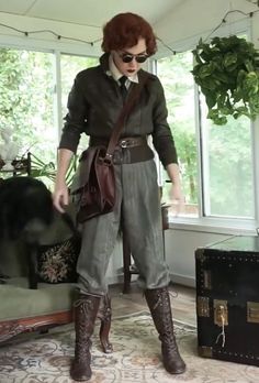 Steampunk Fashion Nonbinary, Modern Explorer Outfit, 9os Fashion Outfit, 1920s Pilot Outfit, Vintage Adventurer Outfit, Field Scientist Outfit, Fantasy Traveler Aesthetic Outfits, Time Traveler Aesthetic Clothes, Cartographer Outfit