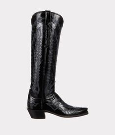 SHOP Cowgirl Chic, Timeless Classic, Best Sellers, Patent Leather, Womens Boots, Vintage Inspired, Boots, Leather, Black