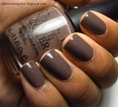 Fall Pedicure Designs Toe Nail Art, Opi Gel Polish Colors Fall, Opi Fall 2023 Collection, January Nail Colors 2023, Taupe Nails, Nail Therapy, Brown Nail Polish, Perfect Ten