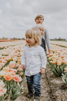 Family photoshoot in the tulip fields - The Netherlands Amsterdam Tulip Field Family Photoshoot, Tulip Farm Photoshoot Family, Tulip Family Photoshoot, 1 Year Pictures, Tulips Garden, Mini Sessions