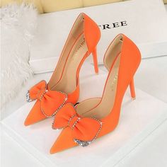 Brand New! - Luxe - High Quality - Pointy Toe - Formal Don’t See Your Size? Please Send Me A Message Item Takes 5-8 Business Days To Ship Elegant Orange Heels For Evening, Elegant Orange Evening Heels, Elegant Orange Heels, Elegant Orange Pointed Toe Heels, Elegant Orange Heels For Spring, Chic Orange Heels, Orange Pointed Toe Heels For Night Out, Formal Fitted Orange Heels, Red Platform Heels