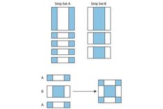 the diagram shows how to make an object with different shapes and sizes