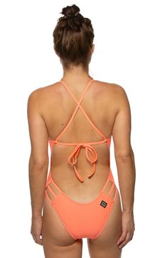 Nico | Active, Adjustable, Tie Back Swim Onesie | JOLYN Athletic Swimwear Bikinis, Swimsuits Athletic, Athletic Swimwear, Swimming Activities, Water Polo, One Piece Swimsuits, Womens Bathing Suits, Active Women, Athletic Women