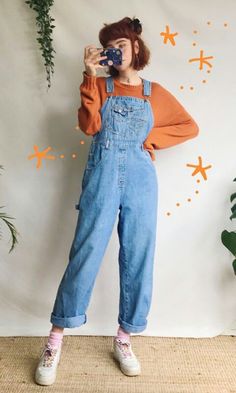 Hipster Outfits, Indie Outfits, Mode Vintage, Mode Inspiration, Outfit Casual, Teen Fashion Outfits, Looks Vintage, Retro Outfits