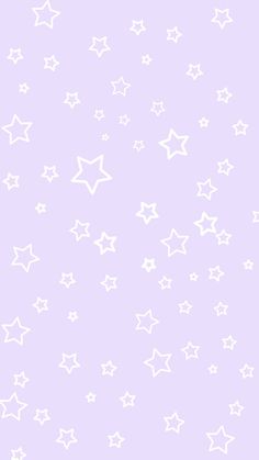 white stars on a light purple background