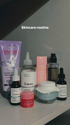 #skincare #minimalist #routine #aesthetic #pinterest #fyp Skincare Minimalist, Minimalist Routine, Hair And Skin Vitamins, Minimalist Beauty Routine, Facial Routine Skincare, Facial Routine, Korean Skin Care Secrets, Minimalist Skincare