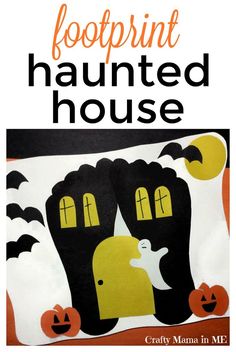 the front cover of a book with an image of a house and two pumpkins