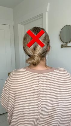 Lainey Ostrom | You don’t have to have hair experience to be able to do this updo! It’s quick, easy, and cute 😍 - #updohairstyles #updostyles #quickhair... | Instagram Low Bun Tutorials, Low Messy Buns, Boho Hair Tutorial, Boho Hairstyle, Messy Bun Tutorial, Low Bun Hairstyles, Big Bun