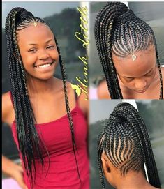 Ponytail Braided, Feed In Braids Ponytail, Feed In Ponytail, Tan Skin Blonde Hair, Feed In Braids Hairstyles, Braided Ponytail Hairstyles, Small Braids, Girls Hairstyles Braids