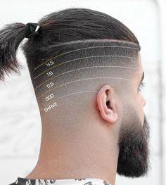 Man Bun Haircut, Barber Tips, Hair Cut Guide, How To Fade, Man Bun Hairstyles, Barbers Cut, Cool Mens Haircuts, Pastel Pink Hair, Mens Hairstyles Thick Hair