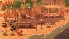 10 Best Animal Crossing Beach Ideas in 2022 Acnh Tiki Bar Ideas, Acnh Beach Tiki Bar, Acnh Beach Ideas Tiki Bar, Animal Crossing Tiki Bar Ideas, Acnh Bar Ideas, Acnh Tiki Bar Design Code, Acnh Tiki Bar Design, Animal Crossing Tiki Bar, Acnh Bar Design