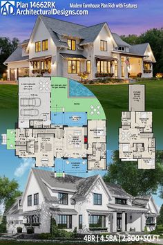 the floor plan for this house is very large and has lots of room to put in it