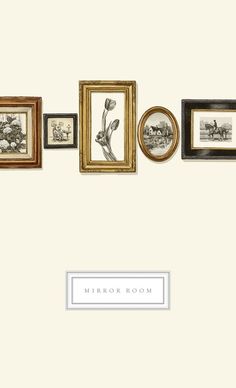 the front cover of a book with pictures on it and an image of flowers in frames