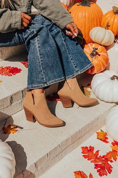 October Feels, Impressions Online Boutique, Comfort Wear, Women Clothing Boutique, Suede Booties, Waffle Knit, Online Womens Clothing, Boutique Clothing, Bootie