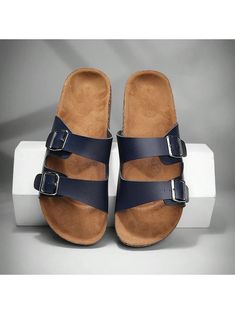 Cool and Comfy Cork Slides: Stylish Unisex Outdoor Sandals Comfortable Footbed Sandals With Buckle Closure For Outdoor, Outdoor Leather Footbed Sandals, Casual Cork Slides With Round Toe, Summer Footbed Sandals With Buckle For Outdoor, Leather Sandals With Cork-bed Midsoles For Outdoor Activities, Outdoor Slip-on Footbed Sandals With Buckle Closure, Outdoor Footbed Slip-on Sandals With Buckle Closure, Outdoor Footbed Sandals With Buckle Closure, Outdoor Synthetic Footbed Sandals With Buckle Closure