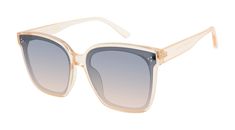 PRICES MAY VARY. Square Sunglasses for Women: These Jessica Simpson square women's sunglasses are a classic square shape with a vintage-inspired retro look that is versatile for every wardrobe - grab an extra pair as a backup; the perfect gift for women with style UV400 Lens Protection: With UV400 protection, these sunglasses shield your eyes from harmful UVA and UVB rays, keeping them safe in style year-round, even on cloudy days when UV rays are just as strong; color shown: navy to peach Light Vintage Square Sunglasses With Tinted Lenses, Rectangular Clear Sunglasses For Summer, Vintage Square Frame Sunglasses For Spring, Square Sunglasses With Uv Protection, Glass, Square Sunglasses With Uv Protection And Glass Material, Square Glass Sunglasses With Uv Protection, Chic Clear Rectangular Sunglasses, Rectangular Cat Eye Sunglasses With Gradient Lenses For Summer, Classic Square Frame Cat Eye Sunglasses For Beach