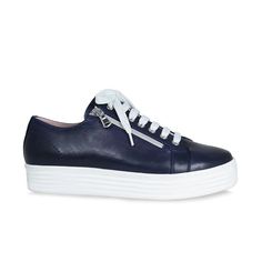 Trainer Shoes, Trending Sneakers, Comfortable Heels, Navy Leather, Best Sneakers, Shoes Shop, Red Suede, Shoes Trainers, Grey Leather