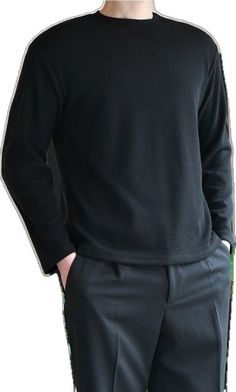 Relaxed Fit Long Sleeve Work T-shirt, Relaxed Fit Long Sleeve T-shirt For Work, Classic Crew Neck Shirt For Winter, Classic Long Sleeve T-shirt For Work, Casual Sweatshirt For Workwear, Winter Workwear Crew Neck T-shirt, Beauty Shopping, Latest Mens Fashion, Shopping Website