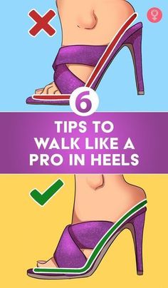 High Heel Hack, Baby Reflexology, Walking On Glass, Walk In Heels, Walking In High Heels, Glass Heels, Pencil Heels, Walking In Heels