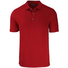 The iconic short sleeve Forge Eco Recycled Big & Tall Polo is engineered with 4-way stretch for exceptional versatility, designed to be your favorite sustainable super soft men's short sleeve polo shirt for golf, the clubhouse, the office, travel, work from home, or wherever adventure takes you. Supremely soft and stretchy with a modern clean look. the moisture wicking, high quality Forge Eco Big & Tall polo is a perfect blend of UPF sun protection certified eco-friendly polyester and spandex, r Red Short Sleeve Top For Golf, Classic Short Sleeve Top For Outdoor, Fitted Red Polo Shirt For Sports, Red Short Sleeve Tops For Outdoor, Sports Polo Shirt With 4-way Stretch And Short Sleeves, Functional Short Sleeve Polo Shirt For Outdoor, Moisture-wicking Short Sleeve Polo Shirt With 4-way Stretch, Fitted Functional Short Sleeve Polo Shirt, Moisture-wicking 4-way Stretch Short Sleeve Polo Shirt