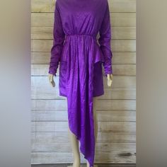 Dodo Bar Or Purple Satin Party Maxi Dress Long Sleeve Sz 44 Usa 8 Maxi Dress Long Sleeve, Party Maxi Dress, Maxi Dress Long, Purple Satin, Dress Long Sleeve, Maxi Dress Party, Fall Foliage, Long Sleeve Maxi Dress, Long Maxi Dress