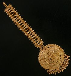 Mangtika Gold, Gold Mangtika, Maang Tikka Gold, Bridal Maang Tikka, डिजाइनर कपड़े, Mang Tikka, Head Decoration, Bollywood Bridal