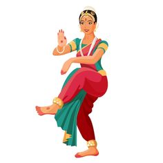 Bharatanatyam or bharathanatiyam woman d... | Premium Vector #Freepik #vector #bharatanatyam #classical-dance #sari #traditional-dance Bharathanatyam Illustration, Henna Basic, Poses Drawings, Bharatanatyam Dancer, Dancing Clipart, Indian Classical Dancer, Bharatanatyam Poses, Rangoli Diwali