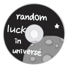 the cd cover for random luck in universe