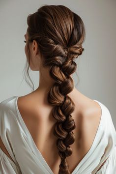 Stunning Crown Hairstyle Ideas for a Royal Look French Braids Wedding Hair, Hair Braid For Wedding, Long Plated Hair, Braid For Party, Bridesmaid Bubble Braid, Long Hair Braided Updo, French Plait Wedding Hair, Loose Braided Hair, Intricate Updos For Long Hair