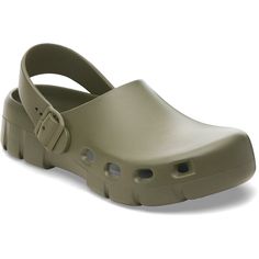 Designed around the contours of the iconic Birkenstock footbed  the women's Birki Flow EVA post-sport recovery clogs feature an ultrabreathable  water-friendly style with classic Birkenstock design. Khaki Birkenstock, Birkenstock Men, Sports Recovery, Birkenstock Women, Suede Fashion, Shoe Insoles, Girls Sandals, Platform Wedge Sandals, Vegan Shoes