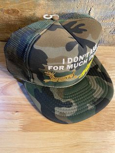 Hat is brand new. Never worn or used. Hat is adult size. Check out pictures to see what you get. Free shipping inside the USA. Hat will be shipped in a box. Trucker Hat With Curved Brim For Hunting, Camouflage Baseball Cap Trucker Hat For Camping, Camouflage Trucker Baseball Cap, Camouflage Trucker Hat For Camping, Military Camouflage Trucker Hat With Flat Brim, Military Style Camouflage Trucker Hat With Flat Brim, Camouflage Trucker Baseball Cap Snapback, Camouflage Trucker Snapback Baseball Cap, Camouflage Trucker Snapback Cap