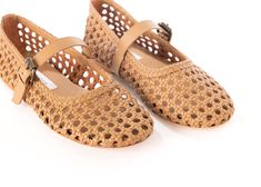 Crafted from hand-woven leather, Neve is a flat ballet sandal with a slightly rounded ballerina toe and single strap.   Product type: Ballet Flats Material: Leather 100% Buff Leather Sole Colour Family: Tan Made in India. Designed in London Material: Leather 100% Buff Leather Sole Colour Family: Tan Woven Ballet Flats, Brown Ballet Flats Outfit, Chartreuse Sweater, Preppy Hippie, Raffia Shoes, Brown Ballet Flats, Ballet Flats Outfit, Mediterranean Summer, Flats Outfit