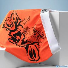 Orcajump - Cotton Boxer Briefs: Breathable, Comfortable, Printed Mens Underwear for Everyday Wear Casual Breathable Boxer Briefs For Streetwear, Casual Graphic Print Boxer Briefs, Casual Sports Boxer Briefs With Graphic Print, Boxer Briefs, Briefs, Everyday Wear, How To Wear