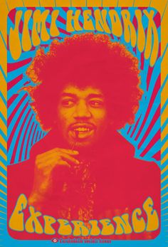 an image of a man with afro hair on the cover of a concert poster for queen elizabeth