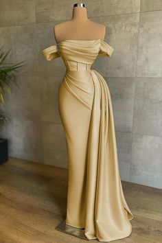 We could custom made 70+ colors all sizes, if you do not not find the color name listed, pls leave message on special instructions to note the exact color you need. Also custom size is available, if you need your dress customized, pls leave your bust, waist, hips barefoot height size in the order remark. Thank you. White Mermaid Prom Dress, Prom Dress Off The Shoulder, White Prom Dress Mermaid, Yellow Gowns, Cheap Evening Gowns, Prom Dresses Off The Shoulder, Off Shoulder Evening Dress, Beautiful Evening Dresses, White Mermaid