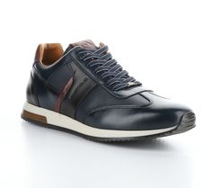 Step out in style with the Ambitious men's leather lace-up sneaker. This versatile sneaker combines sports and casual styles with its unique silhouette, leather uppers, and contrasting panels on the sides and heel. Perfect for fall and winter, it features a rubber sole and a rounded toe shape for all-day comfort. From Ambitious. Lace-up High-top Sneakers With Leather Sole For Sports, Sports Sneakers With Leather Sole And Lace-up, Lace-up Sneakers With Leather Sole For Sports, High-top Lace-up Sneakers With Leather Sole For Sports, Sporty High-top Leather Lace-up Shoes, Leather Sole High-top Lace-up Sneakers For Sports, Leather Sports Sneakers With Laces, Leather Sneakers With Laces For Sports, Leather Sneakers For Sports