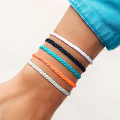 Bff Bracelet, Bracelet Colors, Cute Friendship Bracelets, Bff Bracelets, Surfer Bracelets, Pura Vida Bracelets, Bracelets Design, Diy Bracelet Designs, Friendship Bracelets Diy