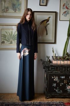 http://www.vogue.com/fashion-shows/resort-2018/vilshenko/slideshow/collection 2010's Fashion, 2010s Fashion, Resort Fashion, Couture Designers, 2018 Fashion, Dress Suit, Beautiful Skirts, Fashion 2018