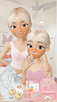 #preppy #zepeto Preppy Zepeto Pfp, Sleepover With Bestie, Contact Pfp, Zepeto Pfp, Zepeto Couple Outfit