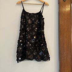 Never Worn, Has Tags, Adjustable Straps And Zipper. Pretty Mini Dresses, Maxi Skirt Crop Top, Mock Wrap Dress, Brown Midi Dress, Vintage Mini Dresses, Wrap Front Dress, One Shoulder Cocktail Dress, Square Neck Dress, Long Sleeve Knit Dress