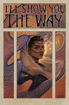 the cover to i'll show you the way, featuring an image of a woman with