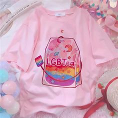 Harajuku Aesthetic, Shopping Wishlist, T Shirt Aesthetic, Striped Knitted Sweater, Korean Japanese, Japanese Harajuku, Harajuku Outfits, E Girl, Anime Hoodie