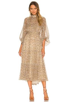 SHONA JOY Ambar Long Sleeve Backless Tiered Midi Dress - We Select Dresses Shona Joy Dress, Dress Hire, Shona Joy, Pleated Bodice, Tiered Midi Dress, Mid Length Dresses