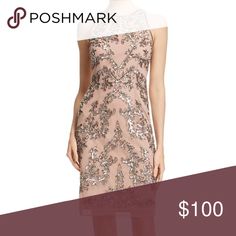 Adrianna Papell Rose gold beaded dress Brand new with tags. Rose gold with lead colored beading/sequins. Beautiful dress. Adrianna Papell Dresses Gold Beaded Dress, Adrianna Papell Dresses, Rose Gold Beads, Size 8 Dress, Adrianna Papell, Beaded Dress, Beautiful Dress, Dress Brands, Led Color