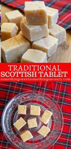 traditional scottish flatbread recipe on a glass plate